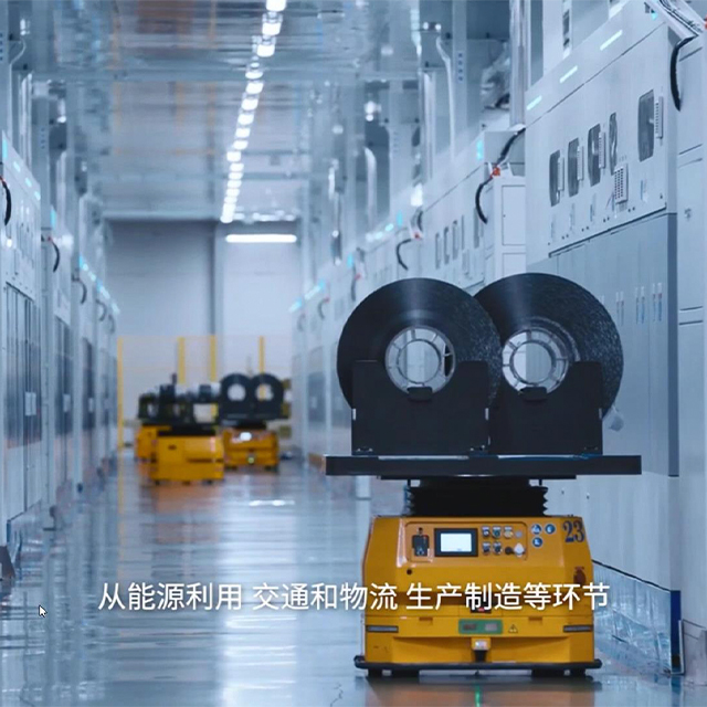 新能源電池行業(yè)移動機(jī)器人